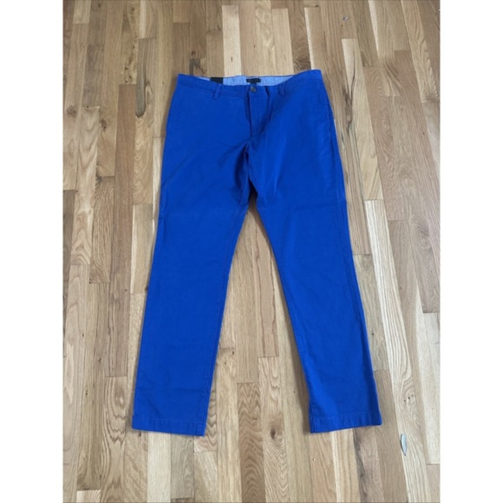 Nordstrom 14th & Union Slim‎ Fit Men's Blue Pants Size 36x32  "NWT"